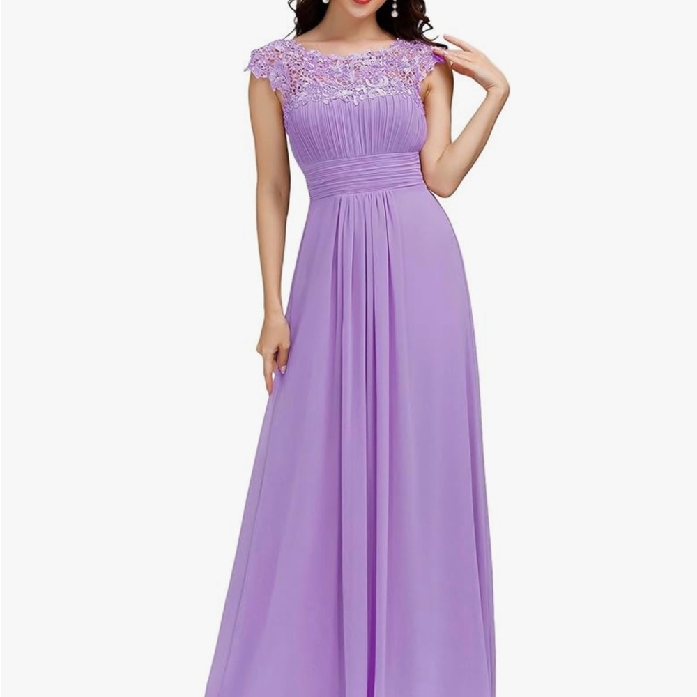 Ever Pretty: Purple Maxi Prom/Formal Gown. Women’s Size Large (8). - Picture 13 of 13